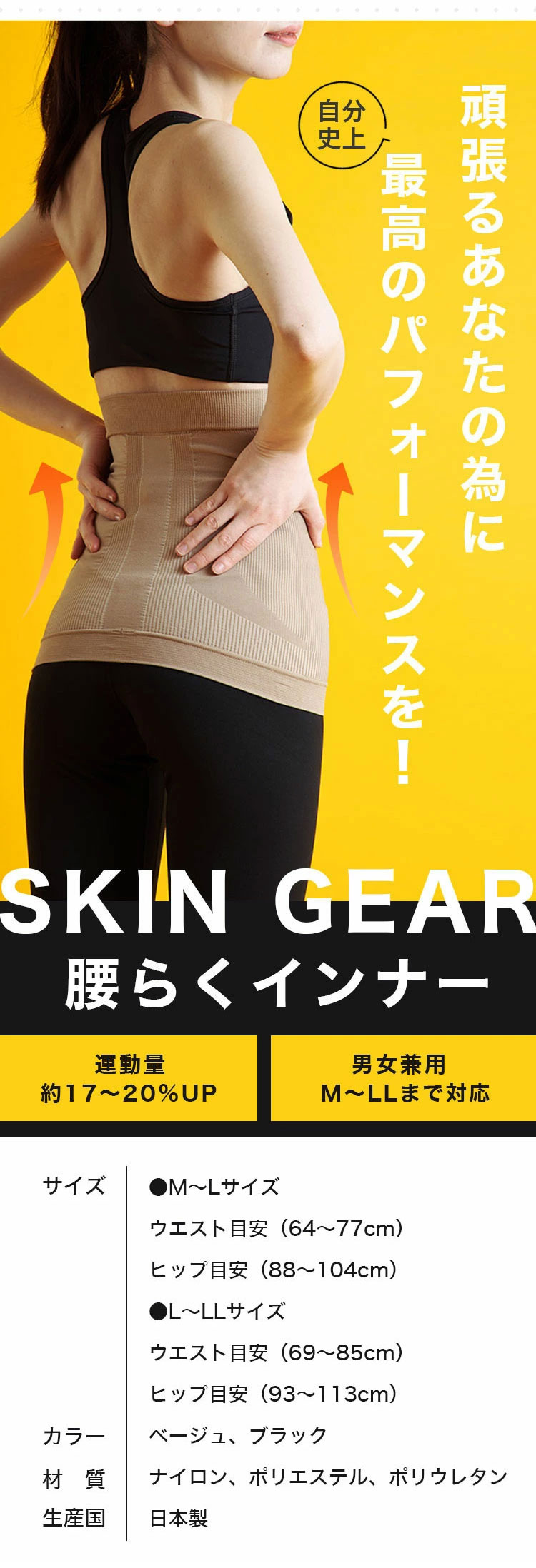 スキンギア ボディバンド